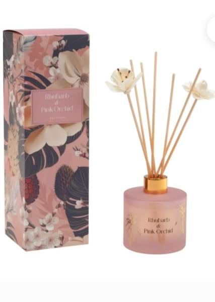 Rhubarb & Pink Orchid