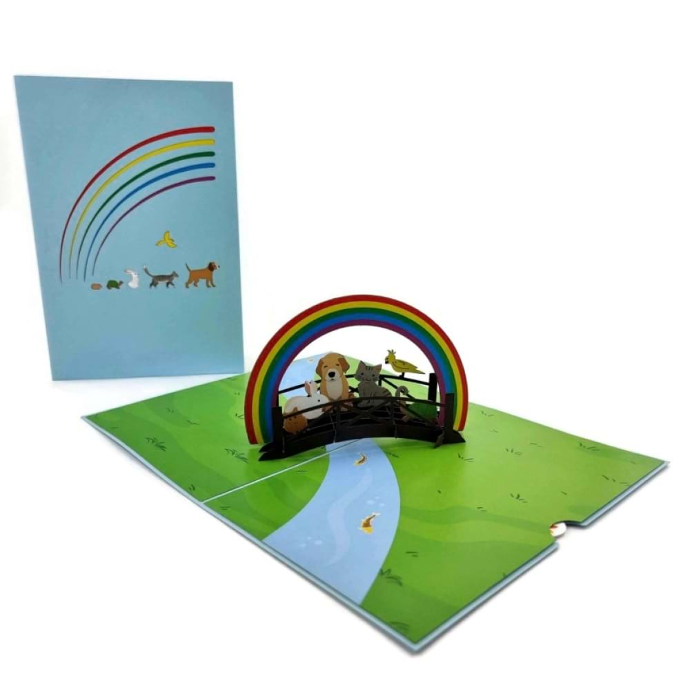 Rainbow Bridge Pop Up Card