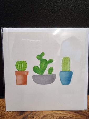 Cute cactus Card