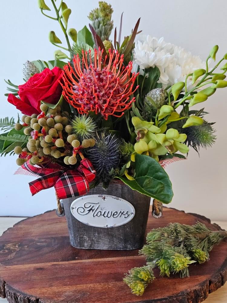 Christmas Flower Pot