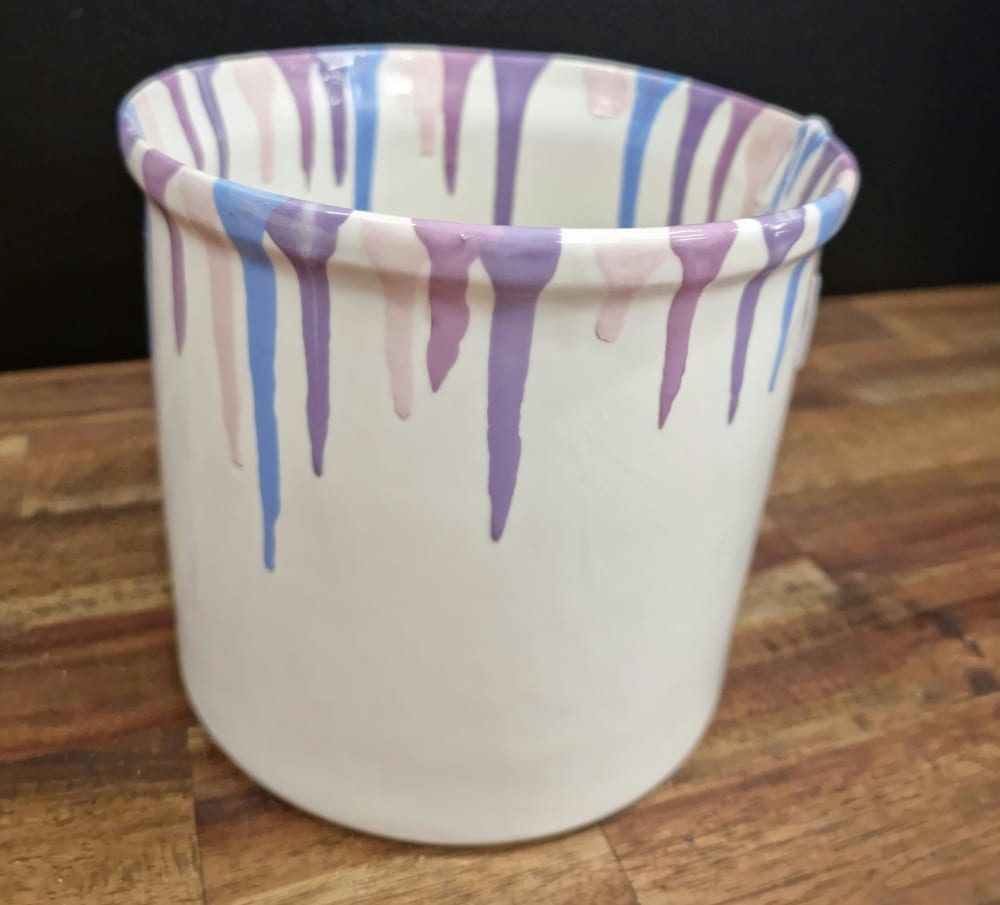 Drip Paint Pot
