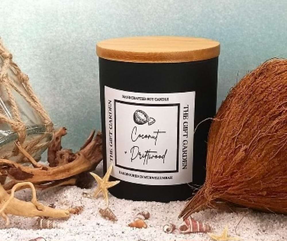 Gift garden scented candles