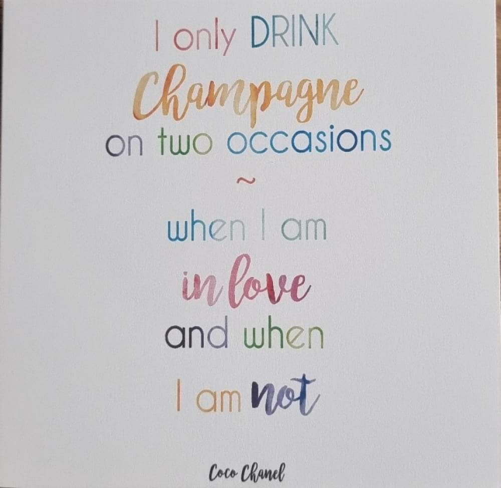 I only Drink