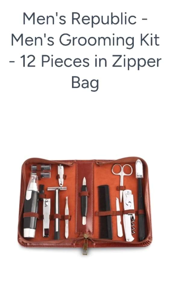 Men`s Grooming Set