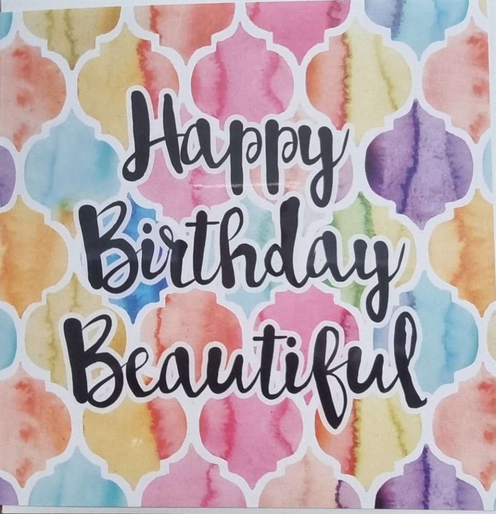 Happy Birthday Beautiful 