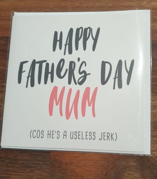 MuM, Happy Fathers day- Greeting card