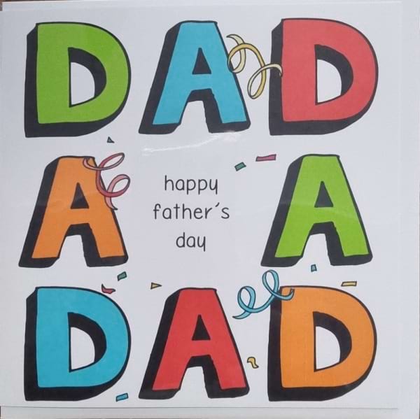 Dad Happy Fathers Day card