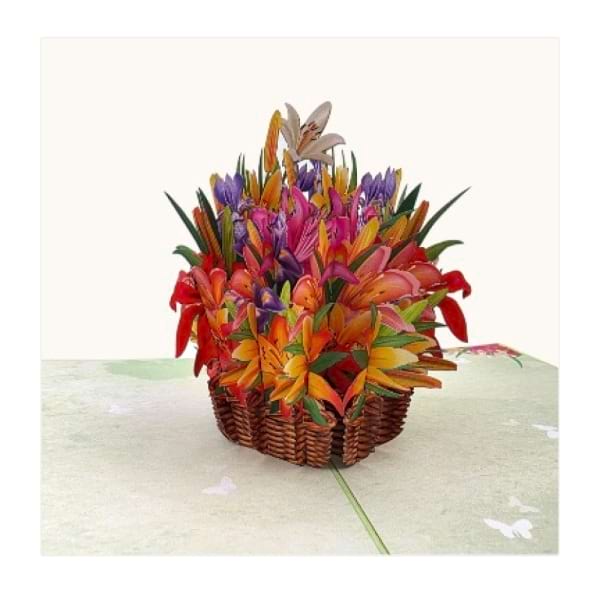 Lily Basket Pop Up